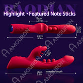 Rose Muncher Biting Mouth Wearable G Spot Vibrator